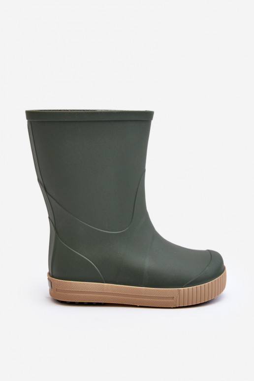 Bērnu gumijas apavi Wave Gokids 979 zaļā krāsā Bērnu gumijas apavi Wave Gokids 979 zaļā krāsā