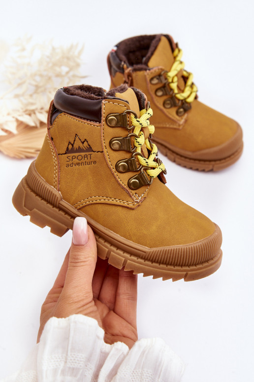 Bērnu apavi apavi brūnas krāsas Walter