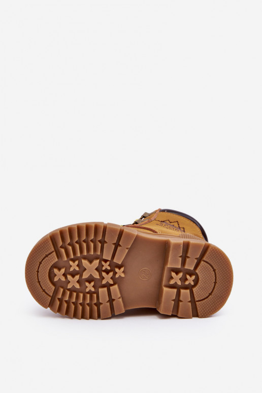 Bērnu apavi apavi brūnas krāsas Walter