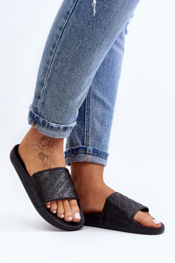 Čības Cross Jeans FF2R4153C melnas krāsas