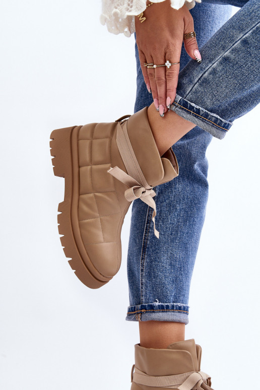 Sieviešu puszābaki  I Wiązaniem Haki krāsas Bizzanti