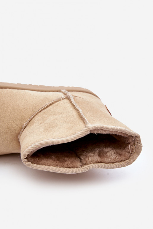 sniega apavi   Cross Jeans MM2R4023C smilšu krāsas