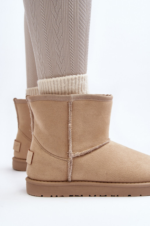 sniega apavi   Cross Jeans MM2R4023C smilšu krāsas