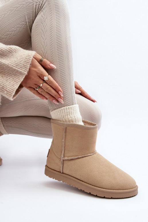 sniega apavi   Cross Jeans MM2R4023C smilšu krāsas