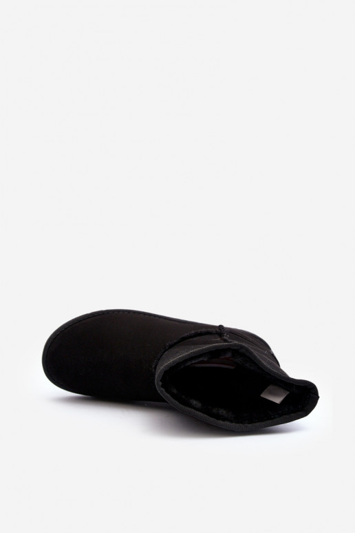 sniega apavi   Cross Jeans MM2R4024 melnas krāsas