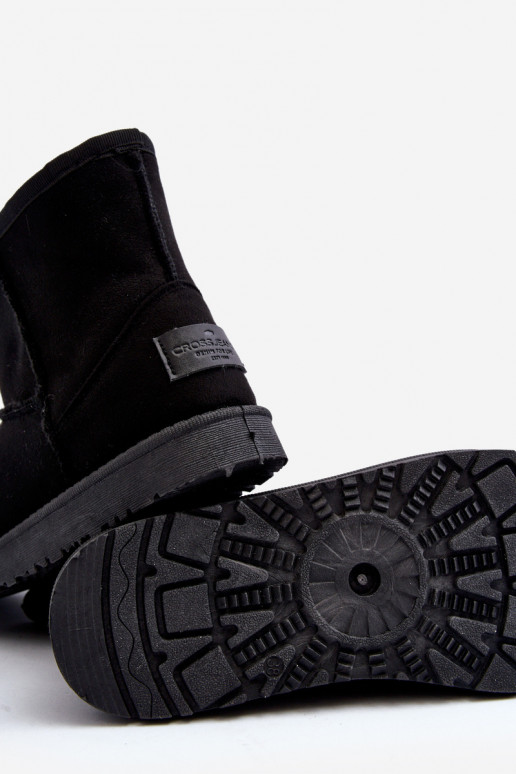 sniega apavi   Cross Jeans MM2R4024 melnas krāsas