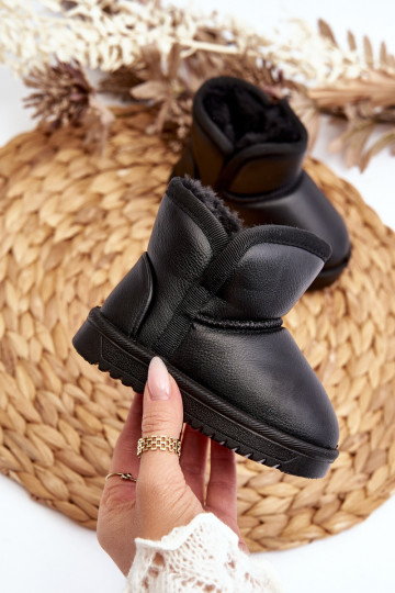 Eko   sniega apavi Bērnu apavi melnas krāsas Husalta 2