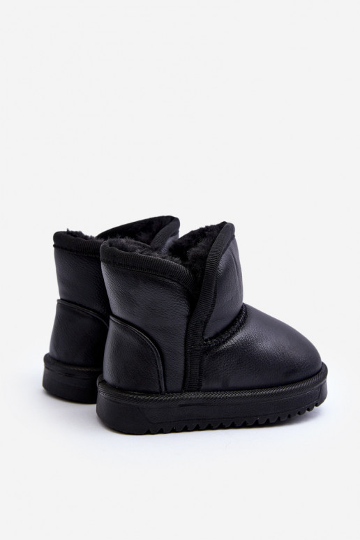 Eko   sniega apavi Bērnu apavi melnas krāsas Husalta