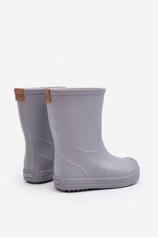 Bērnu apavi Gumijas apavi Wave Gokids 979 Pelēkas krāsas