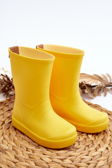 Bērnu apavi Gumijas apavi Wave Gokids 979 Dzelteni 2