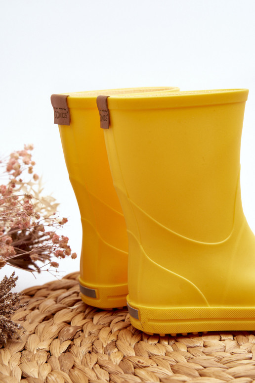 Bērnu apavi Gumijas apavi Wave Gokids 979 Dzelteni