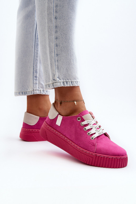 sieviešu puszābaki MEMORY FOAM SYSTEM BIG STAR NN276004 rozā krāsas