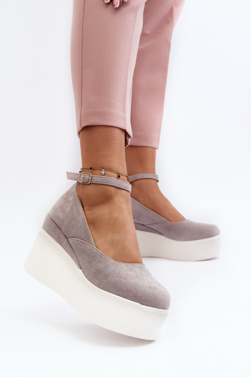 espadrilles  Pelēkas krāsas Malla