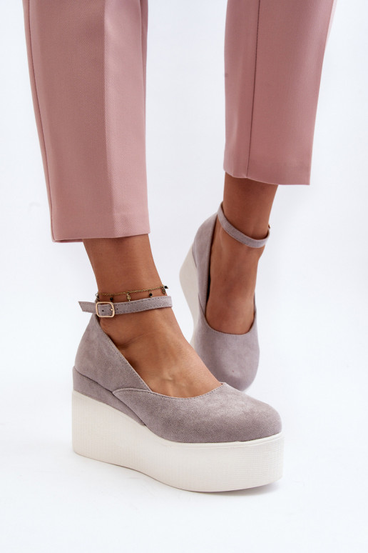 espadrilles  Pelēkas krāsas Malla