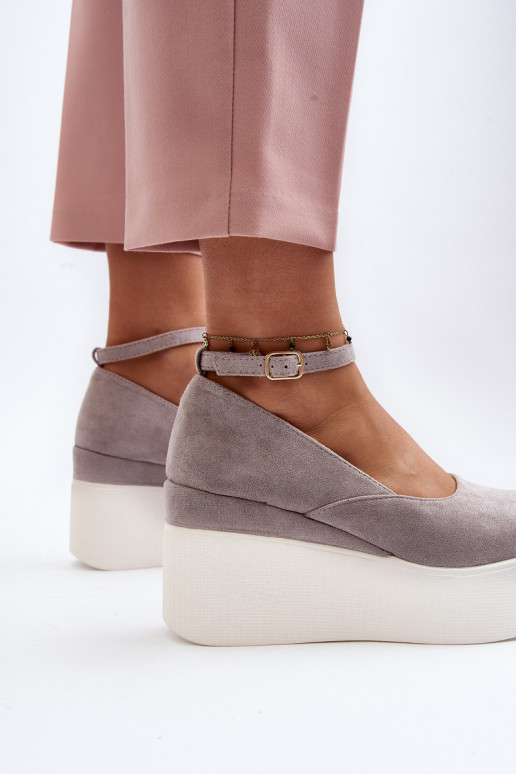 espadrilles  Pelēkas krāsas Malla