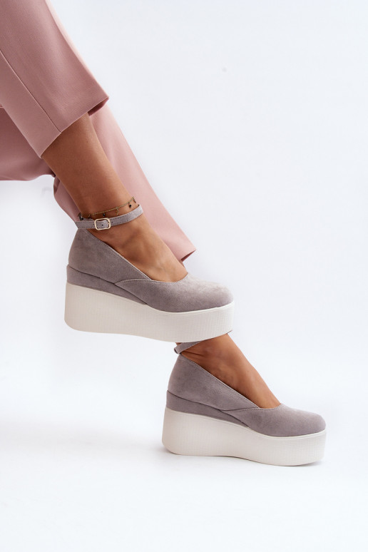 espadrilles  Pelēkas krāsas Malla