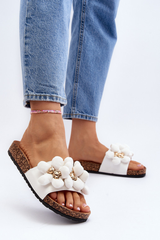 sieviešu čības  baltas krāsas Bunlia sieviešu čības  baltas krāsas Bunlia