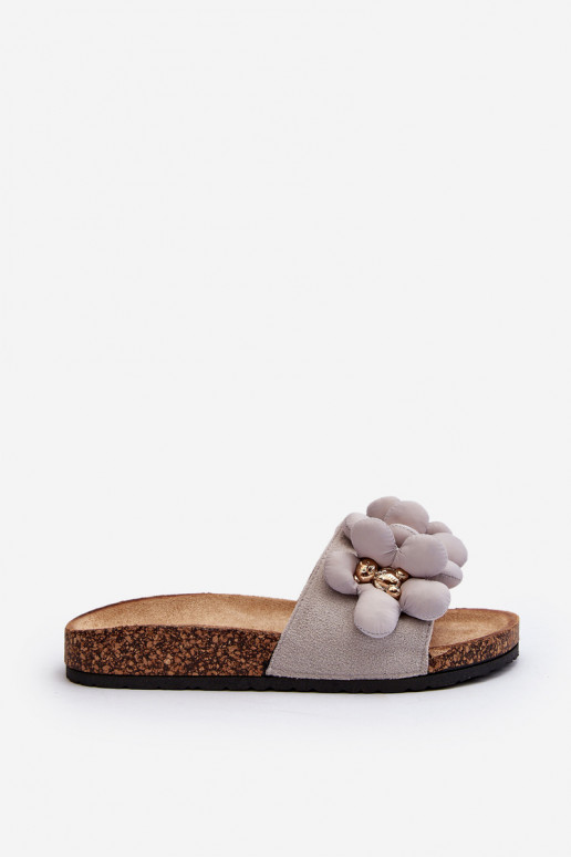 sieviešu čības  Pelēkas krāsas Bunlia sieviešu čības  Pelēkas krāsas Bunlia