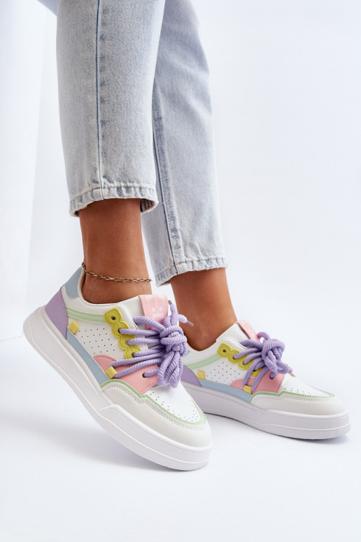 Sneakers modeļa apavi Eko   Dažādu krāsu Avanalis