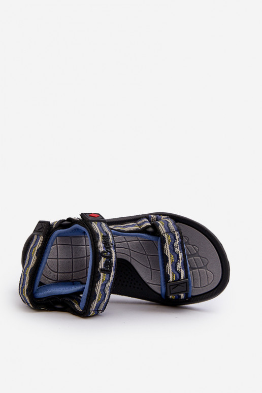 Bērnu sandales Lee Cooper LCW-24-34-2601 tumši zilas krāsas