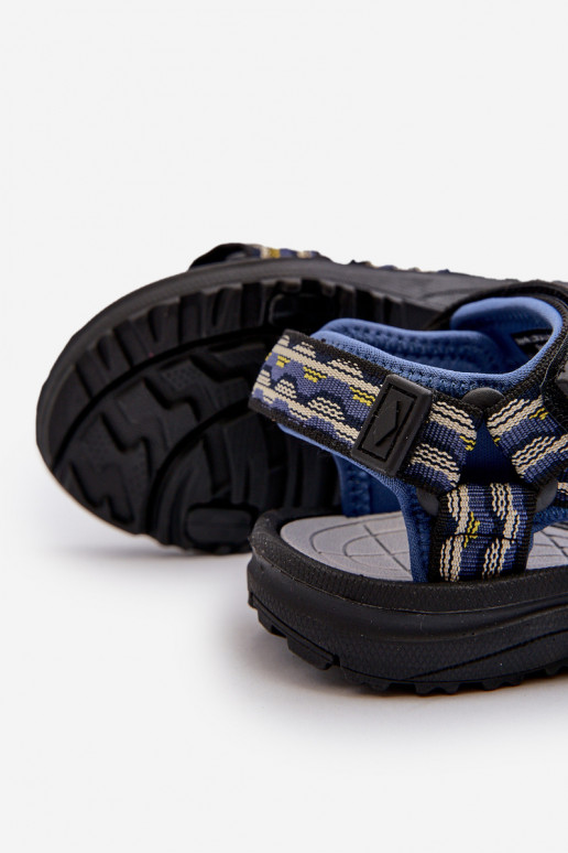 Bērnu sandales Lee Cooper LCW-24-34-2601 tumši zilas krāsas
