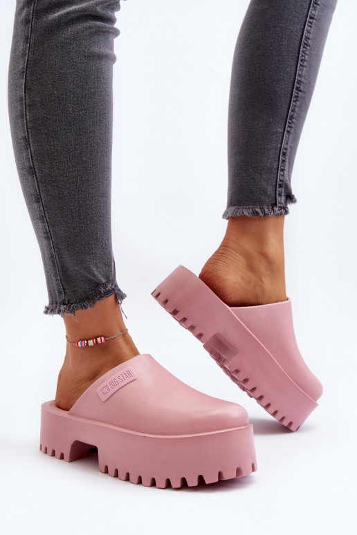 Čības  Big Star NN274020 Rozā krāsas