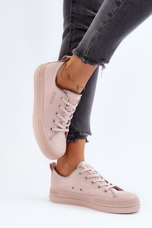 Sieviešu apavi Big Star NN274851 Rozā krāsas