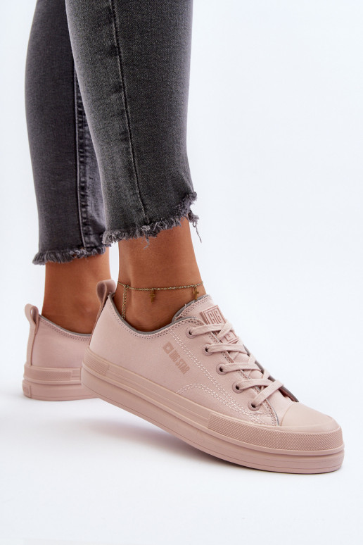 Sieviešu apavi Big Star NN274851 Rozā krāsas