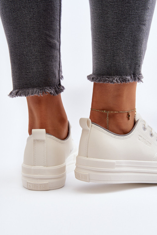 Sieviešu apavi Eko   Big Star NN274847 baltas krāsas