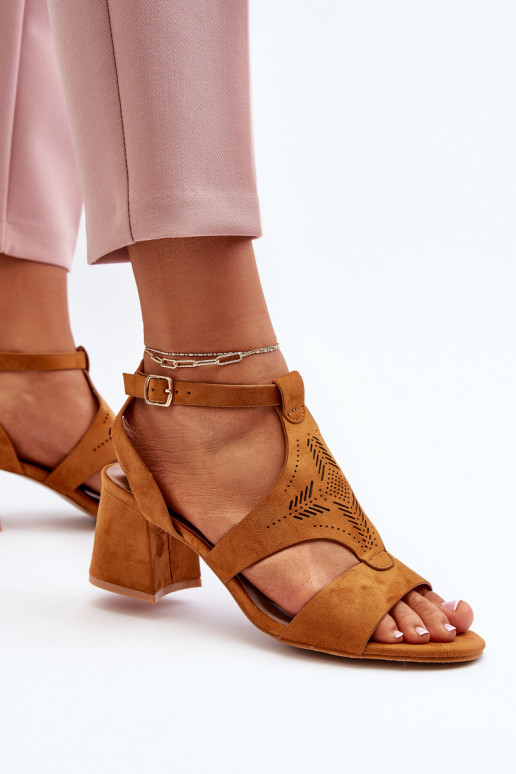 sandales  brūnas krāsas Eleriva