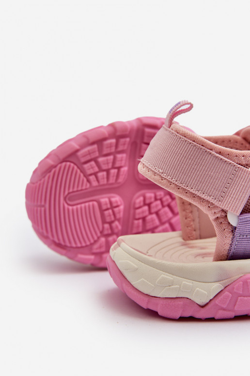 sandales Bērnu ar lipīgām aizdarēm Big Star NN374238 Rozā krāsas