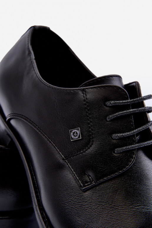 Eleganta stila apavi melnas krāsas Jenavee