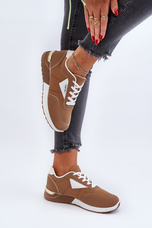 sporta apavi Sneakers modeļa apavi   brūnas krāsas Vovella