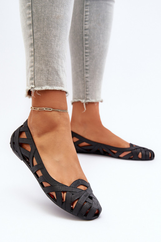 Gumijas Balerīnas melnas krāsas Salam