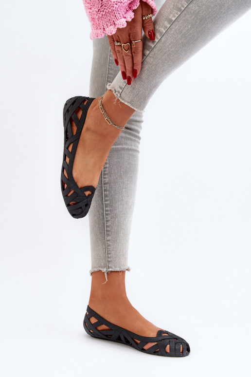 Gumijas Balerīnas melnas krāsas Salam