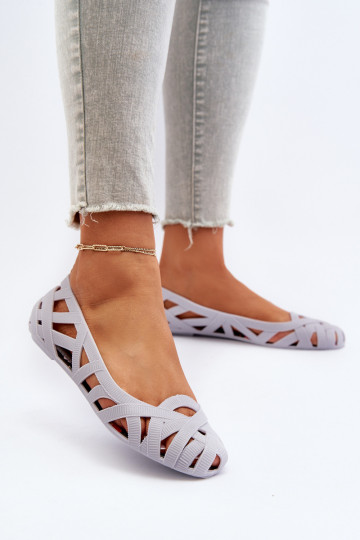 Gumijas Balerīnas Pelēkas krāsas Salam