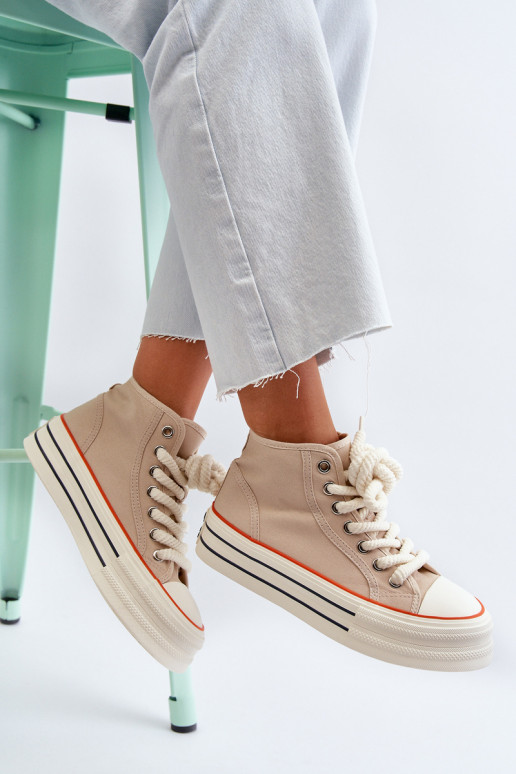 sieviešu puszābaki ar platformu smilšu krāsas Aineri sieviešu puszābaki ar platformu smilšu krāsas Aineri