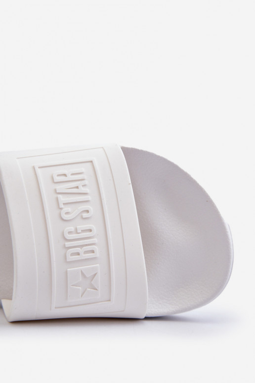 Čības  Big Star NN174651 baltas krāsas Čības  Big Star NN174651 baltas krāsas