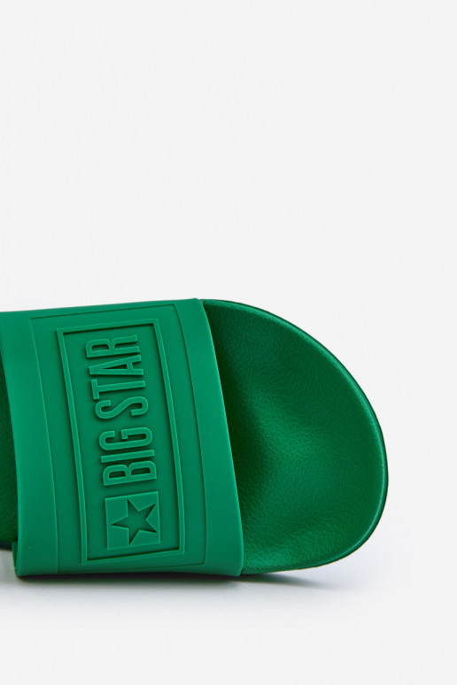 Čības  Big Star NN174650 Zaļas krāsas Čības  Big Star NN174650 Zaļas krāsas