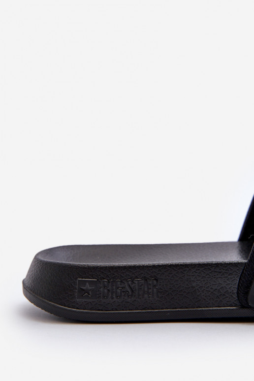 Vieglas vīriešu čības Big Star NN174694 melnas krāsas