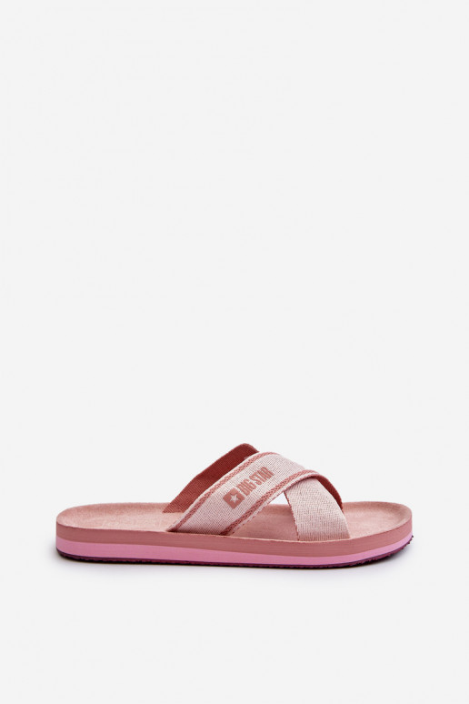 sieviešu čības Big Star NN274A058 Rozā krāsas