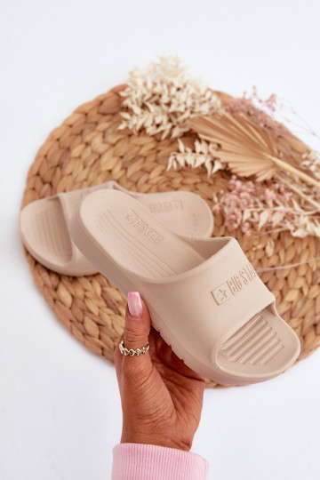 Vieglas čības Bērnu apavi Big Star NN374559 smilšu krāsas 2