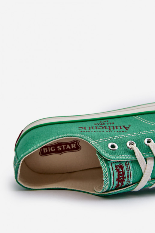 Vīriešu brīvā laika apavi Big Star NN174062 Zaļas krāsas Vīriešu brīvā laika apavi Big Star NN174062 Zaļas krāsas