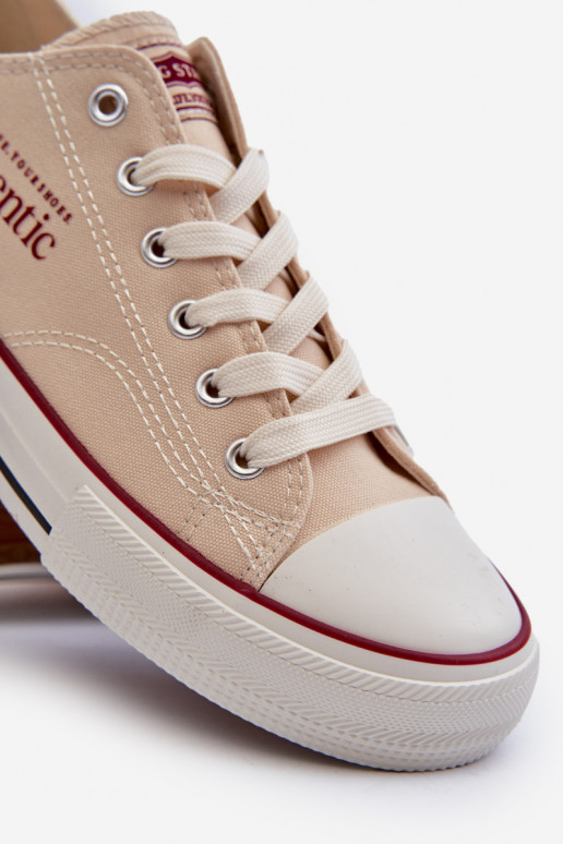 Vīriešu brīvā laika apavi Big Star NN174058 smilšu krāsas Vīriešu brīvā laika apavi Big Star NN174058 smilšu krāsas