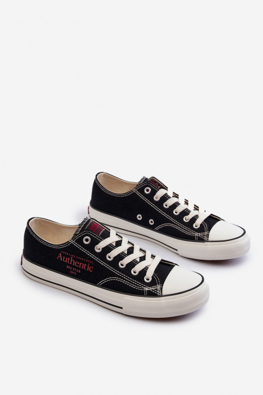 Vīriešu brīvā laika apavi Big Star NN174056 melnas krāsas Vīriešu brīvā laika apavi Big Star NN174056 melnas krāsas