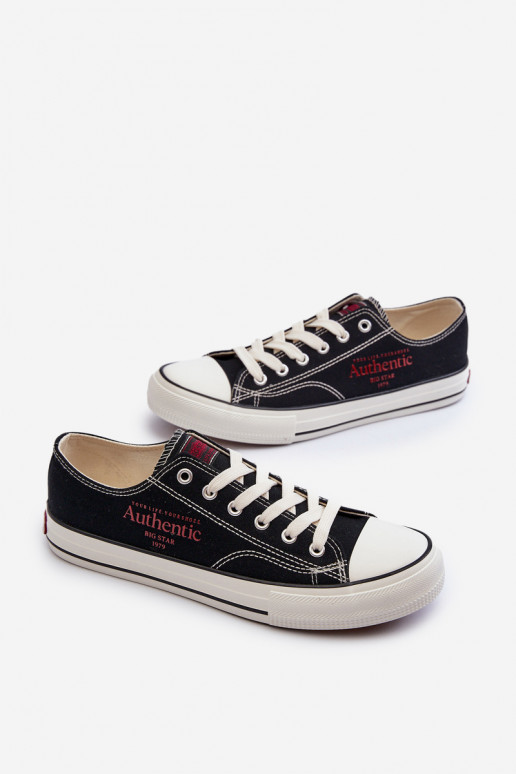 Vīriešu brīvā laika apavi Big Star NN174056 melnas krāsas Vīriešu brīvā laika apavi Big Star NN174056 melnas krāsas