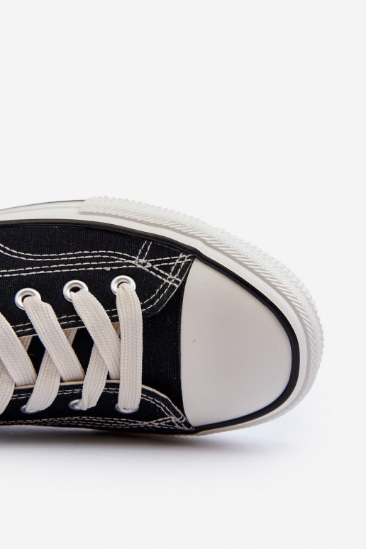 Vīriešu brīvā laika apavi Big Star NN174056 melnas krāsas Vīriešu brīvā laika apavi Big Star NN174056 melnas krāsas