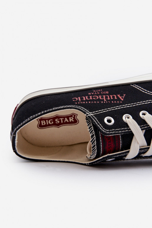 Vīriešu brīvā laika apavi Big Star NN174056 melnas krāsas Vīriešu brīvā laika apavi Big Star NN174056 melnas krāsas