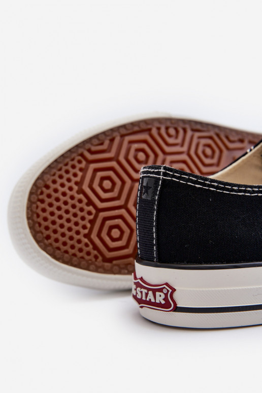 Vīriešu brīvā laika apavi Big Star NN174056 melnas krāsas Vīriešu brīvā laika apavi Big Star NN174056 melnas krāsas