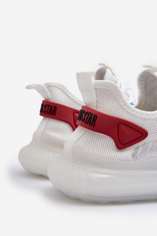 sporta apavi  HI-POLY SYSTEM Big Star NN174451 baltas krāsas sporta apavi  HI-POLY SYSTEM Big Star NN174451 baltas krāsas